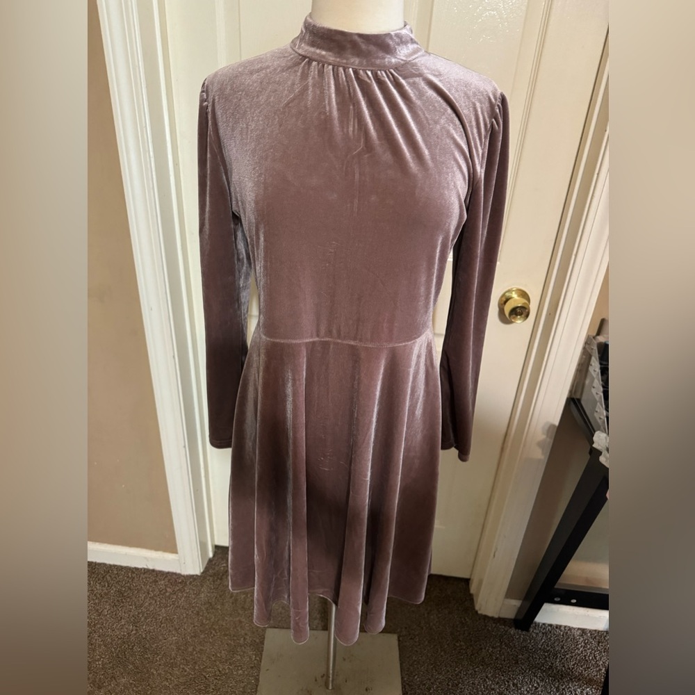 Velour/velvet dress